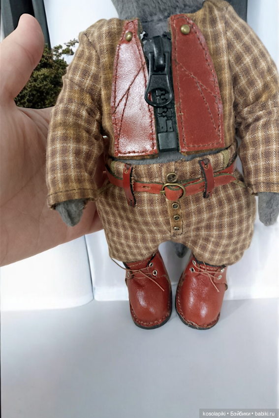 Волк Анатолий или Тедди в коже🐺 (фото 4)