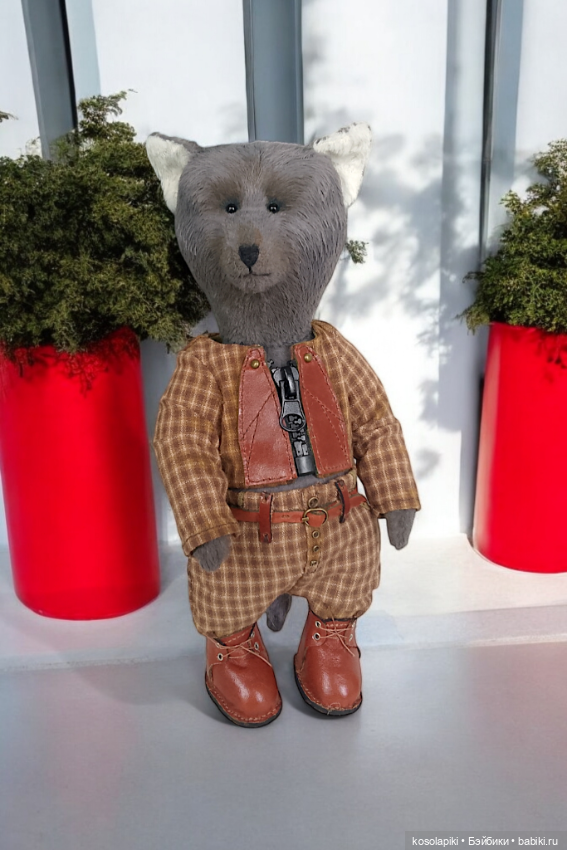 Волк Анатолий или Тедди в коже🐺 (фото 2)