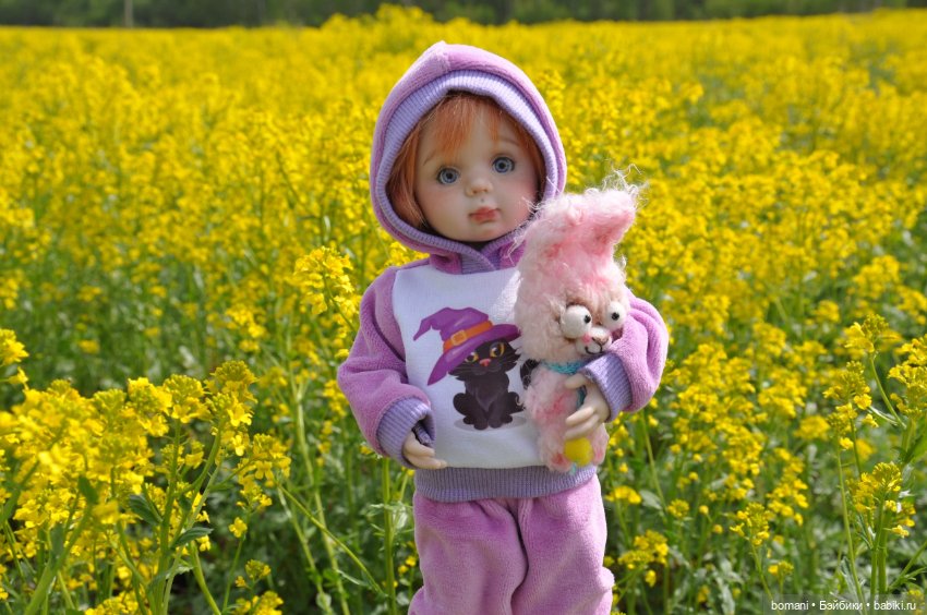 Ксюшка в цветах — Куклы Miroxdolls (Оксана Миронова): российские БЖД (фото 8)