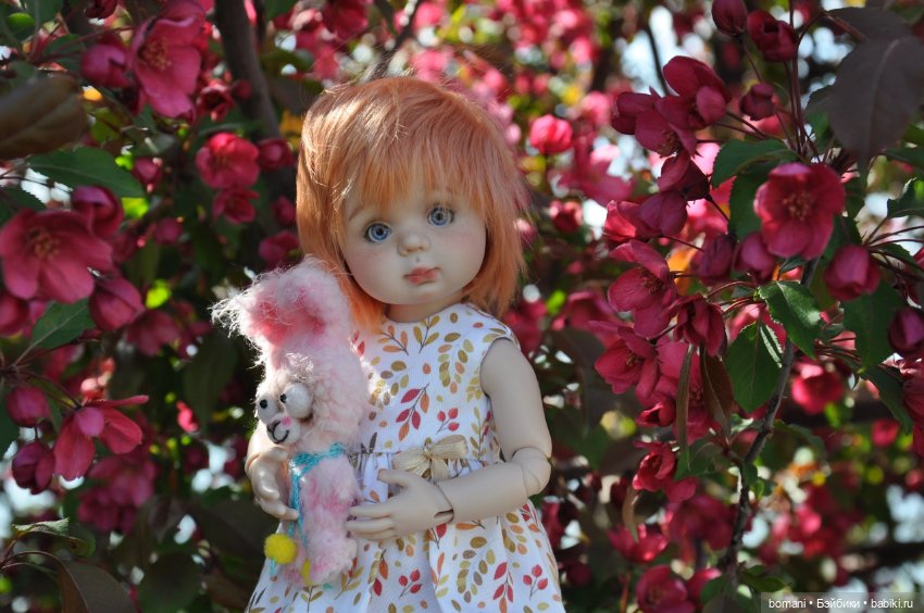Ксюшка в цветах — Куклы Miroxdolls (Оксана Миронова): российские БЖД