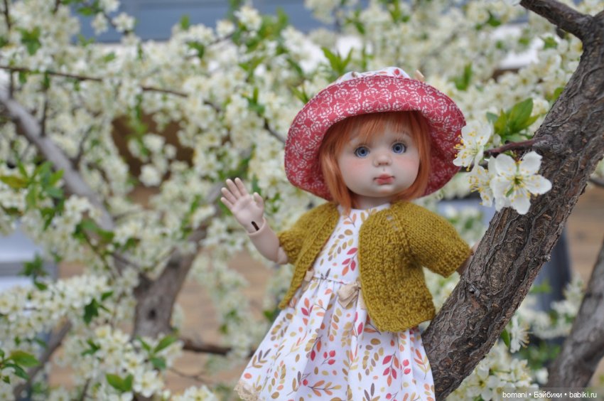Ксюшка в цветах — Куклы Miroxdolls (Оксана Миронова): российские БЖД (фото 2)