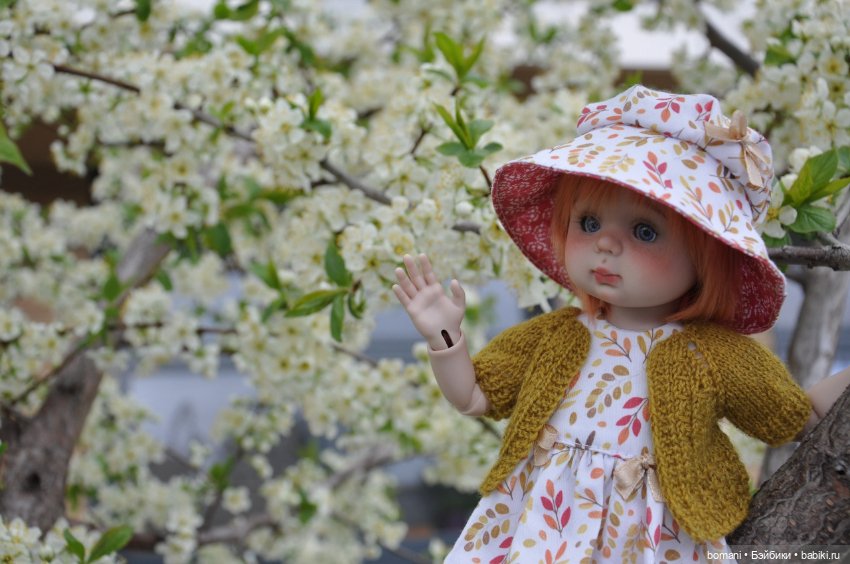 Ксюшка в цветах — Куклы Miroxdolls (Оксана Миронова): российские БЖД (фото 3)