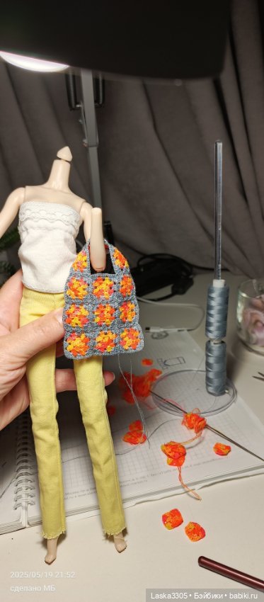 Кардиган для Агнес — Одежда и обувь для кукол своими руками: фото