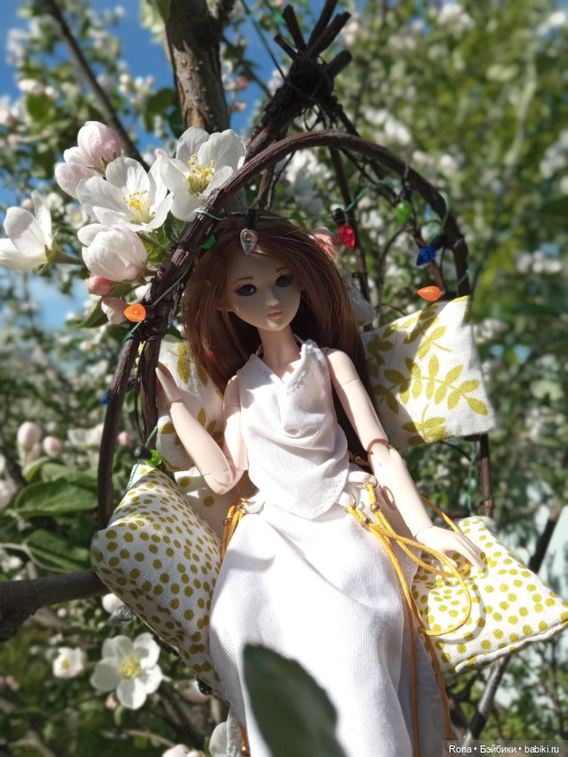 Эльфа в цветах — Куклы и тела Obitsu (Обитсу): 1/6 (фото 2)