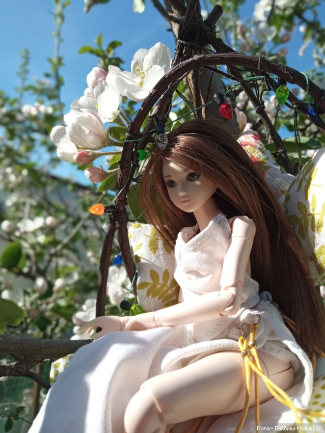 Эльфа в цветах — Куклы и тела Obitsu (Обитсу): 1/6 (фото 4)