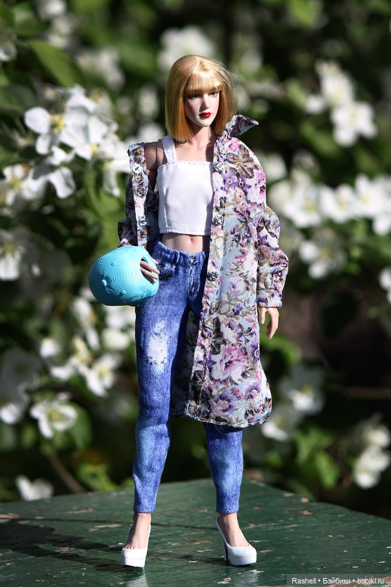 Платья-рубашки для барби и не только