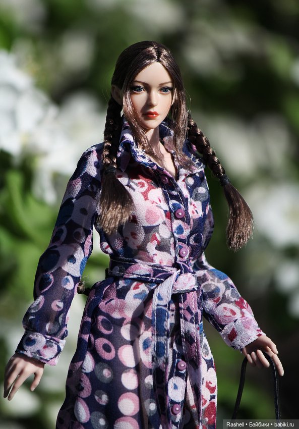 Платья-рубашки для барби и не только