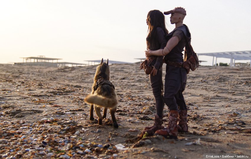 Отличная прогулка и закат на море