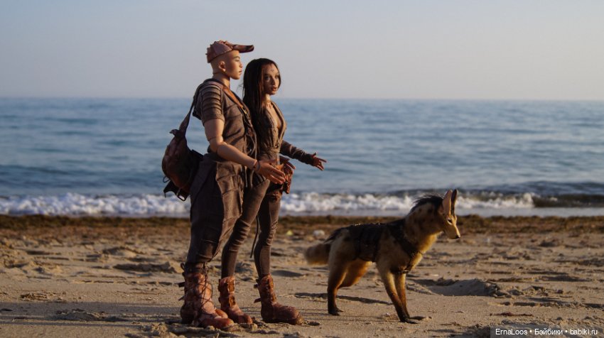 Отличная прогулка и закат на море