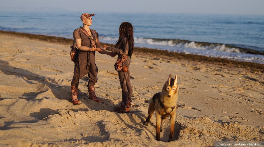 Отличная прогулка и закат на море