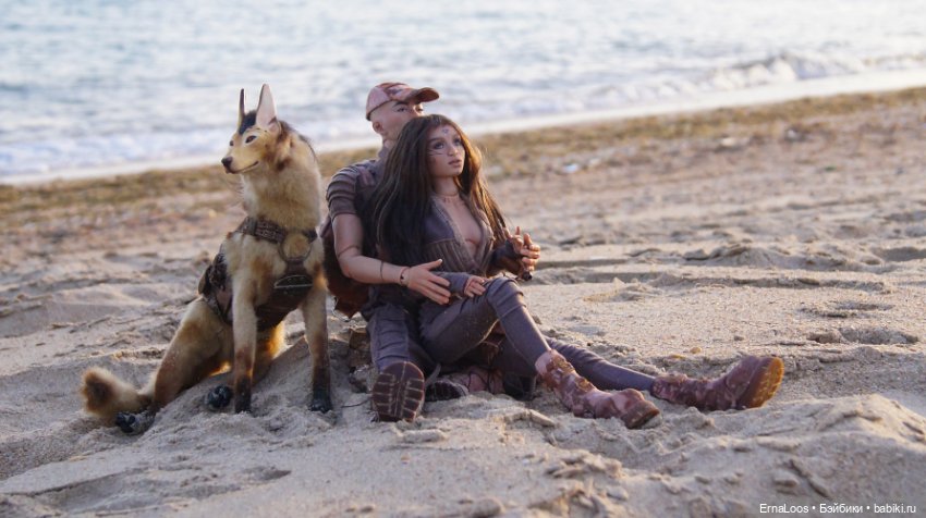 Отличная прогулка и закат на море