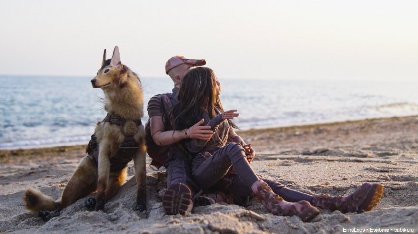 Отличная прогулка и закат на море