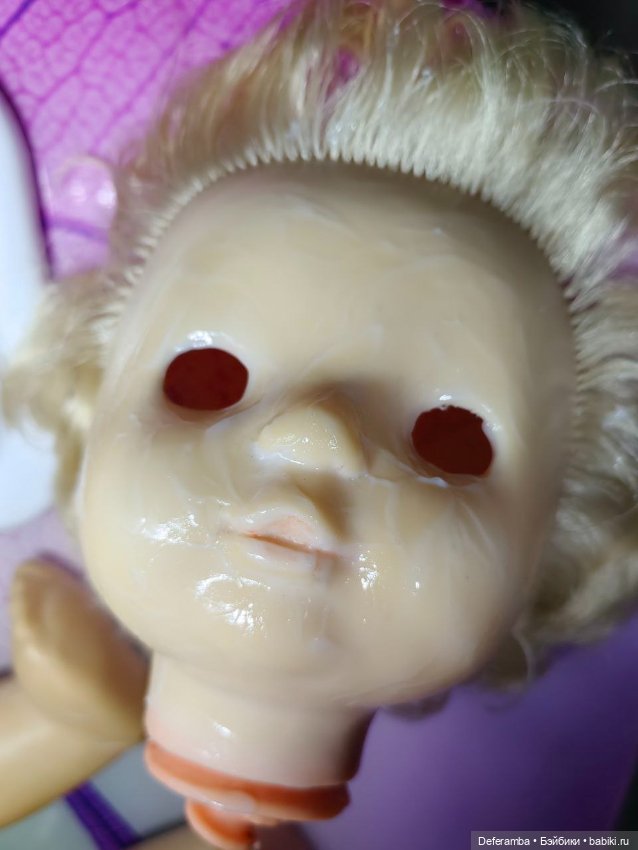 Реставрация советской куклы (фото 8)