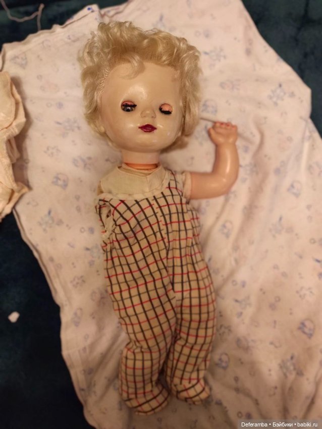 Реставрация советской куклы (фото 2)