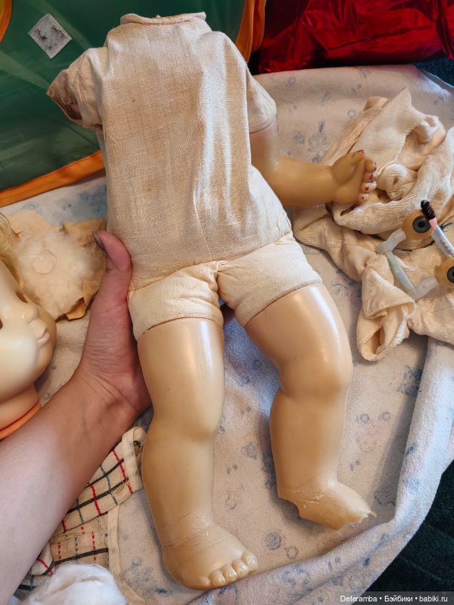 Реставрация советской куклы (фото 3)