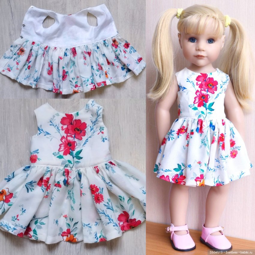Летнее платьице для Ханночки готц (фото 9)