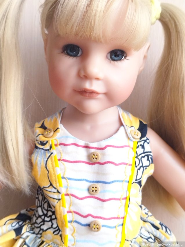 Летний сарафанчик 👗 для кукол готц 50 см