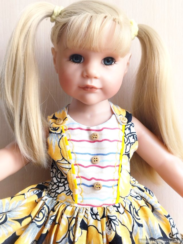 Летний сарафанчик 👗 для кукол готц 50 см