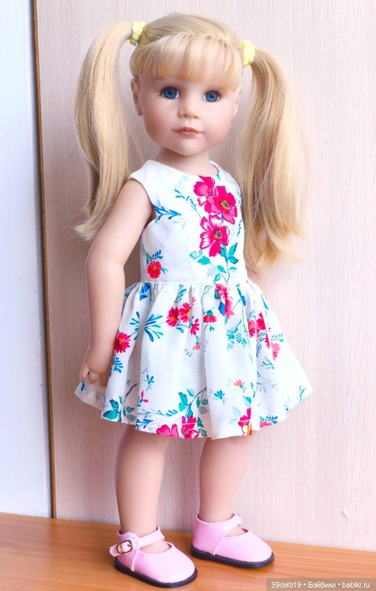 Летнее платьице для Ханночки готц (фото 6)