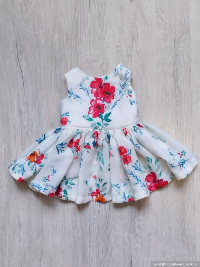 Летнее платьице для Ханночки готц (фото 10)