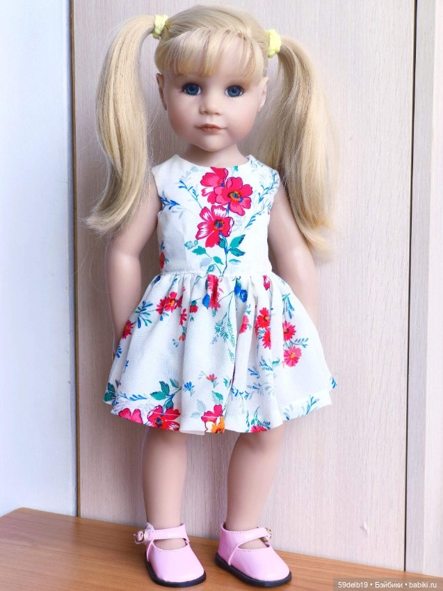 Летнее платьице для Ханночки готц (фото 2)