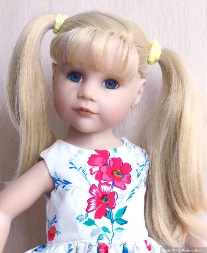 Летнее платьице для Ханночки готц (фото 7)