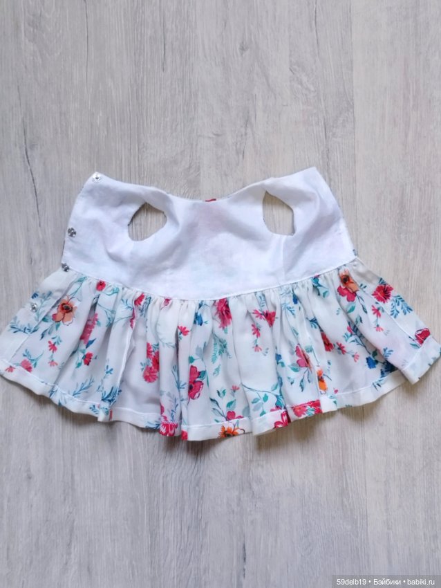 Летнее платьице для Ханночки готц