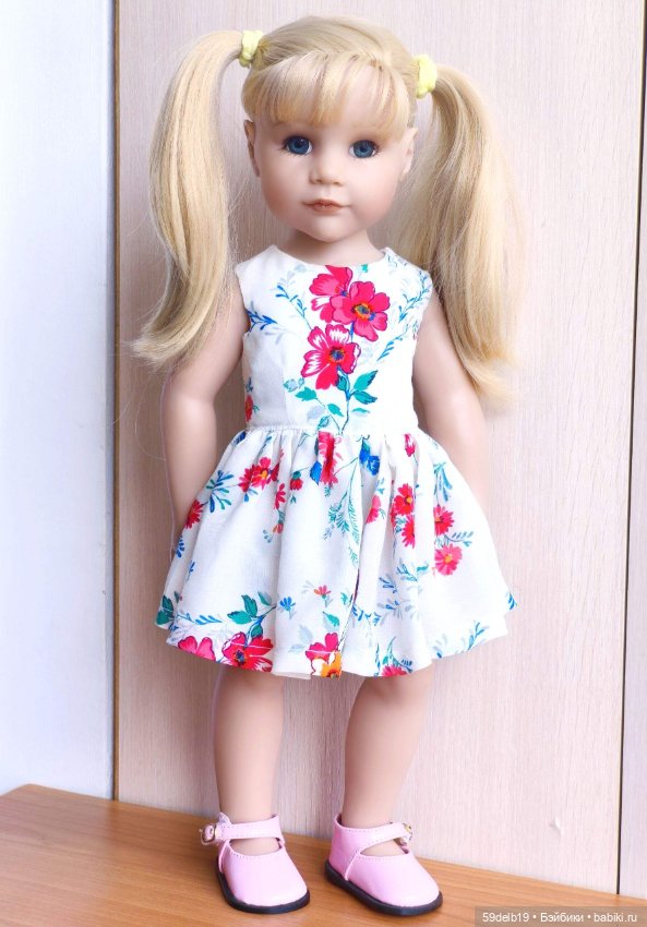 Летнее платьице для Ханночки готц (фото 4)