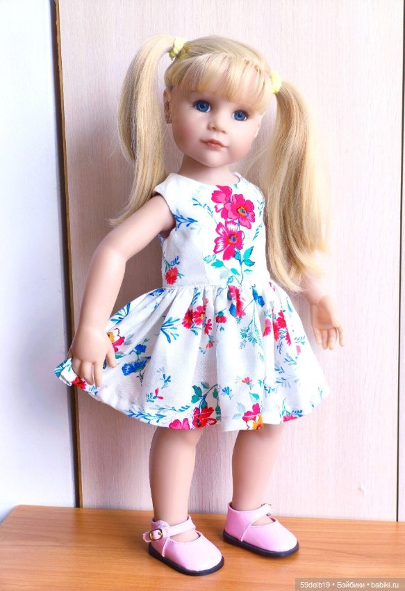 Летнее платьице для Ханночки готц (фото 3)