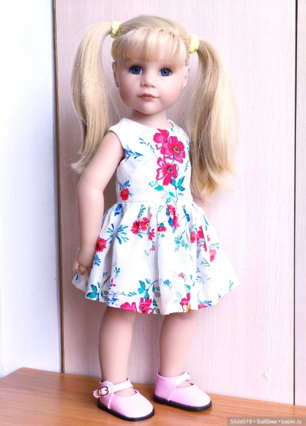 Летнее платьице для Ханночки готц (фото 5)