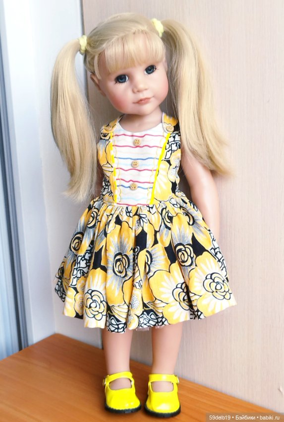 Летний сарафанчик 👗 для кукол готц 50 см