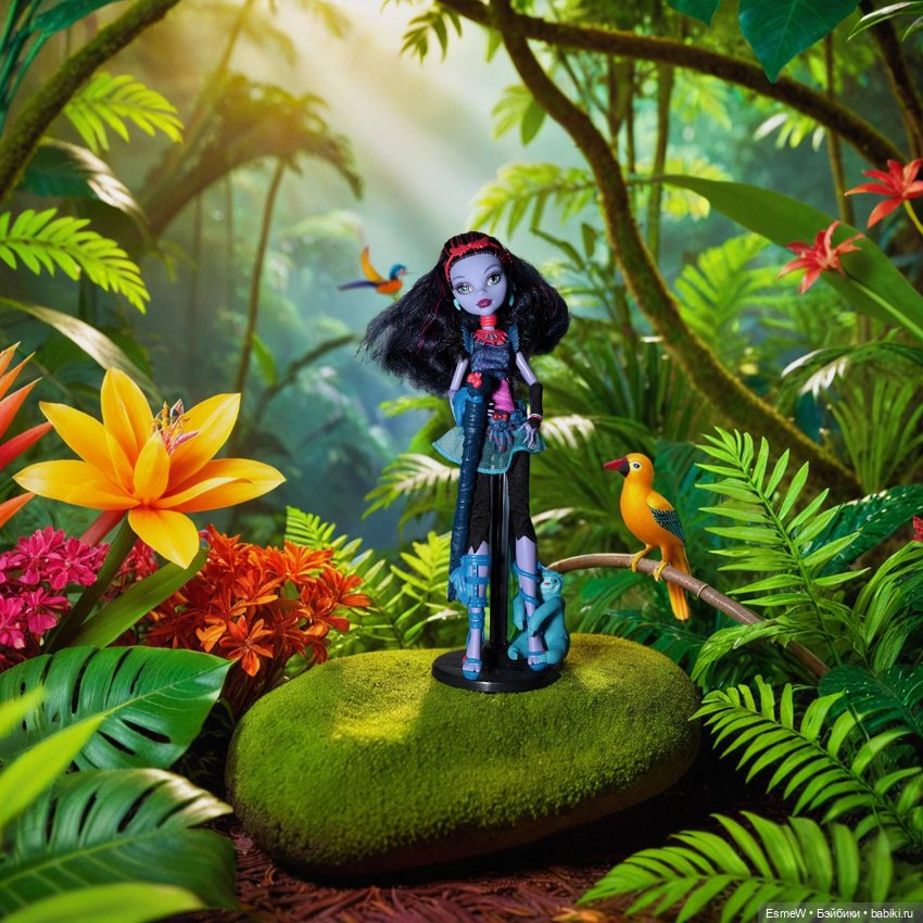 Загадочная амазонка в ярком блеске джунглей (фото 6)