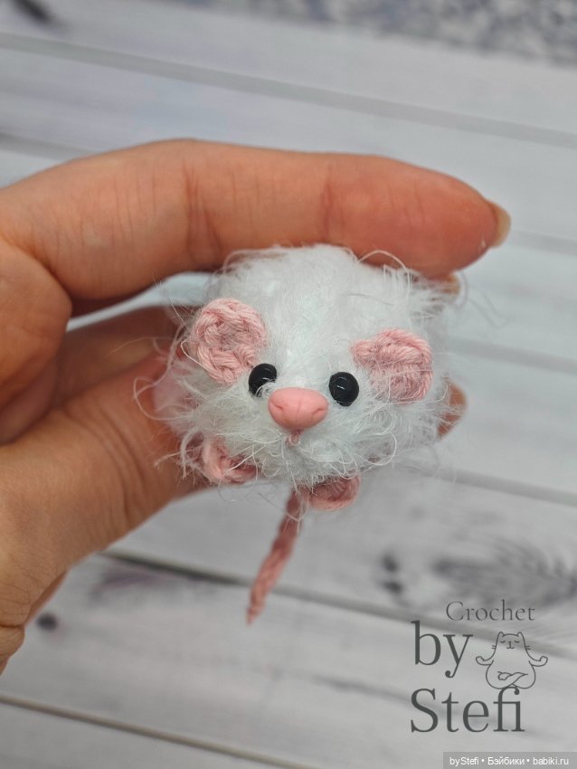 Мышулина — Вязаные игрушки и амигуруми: крючком (фото 3)