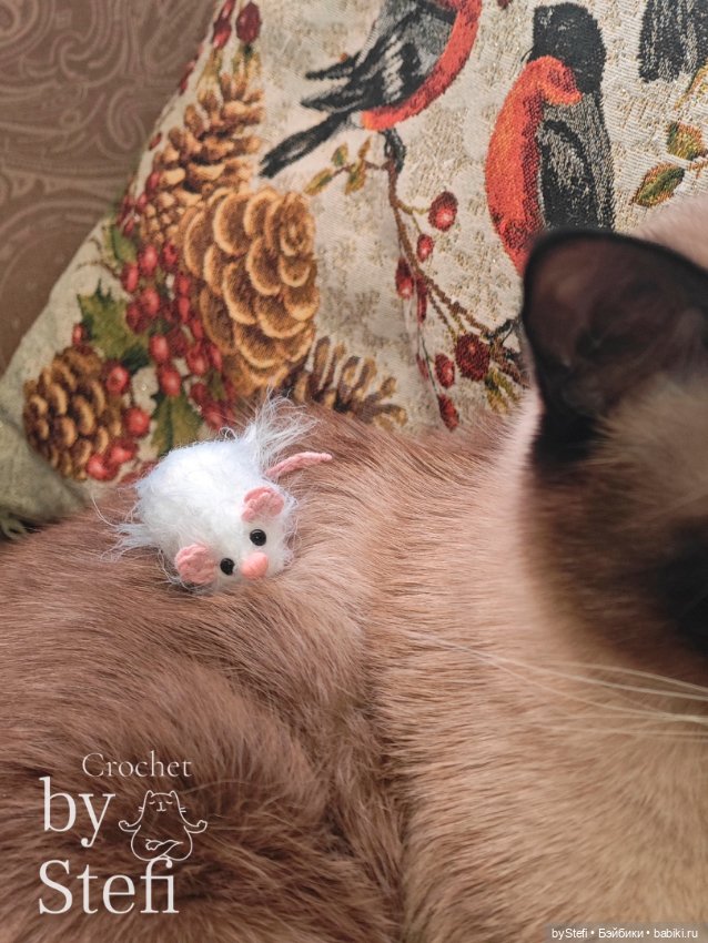 Мышулина — Вязаные игрушки и амигуруми: крючком