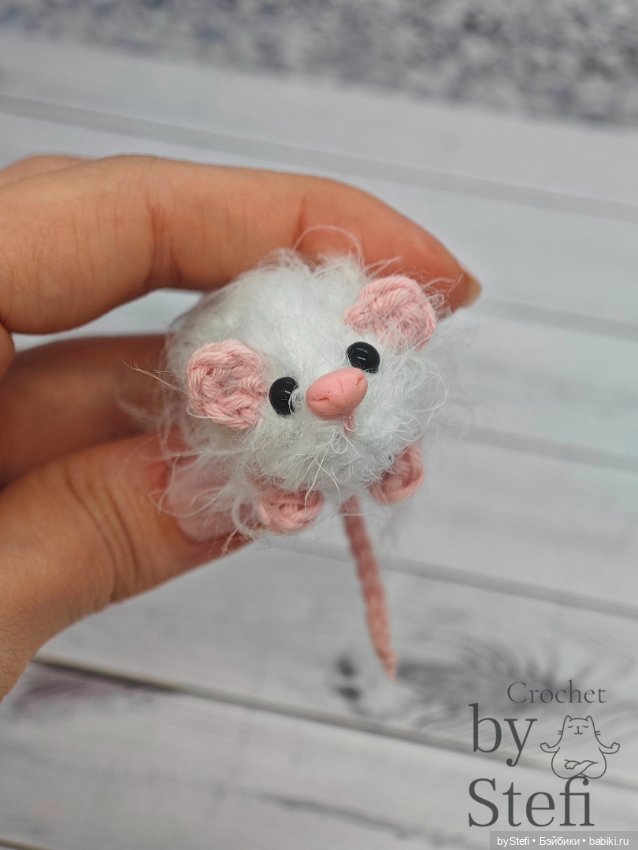 Мышулина — Вязаные игрушки и амигуруми: крючком