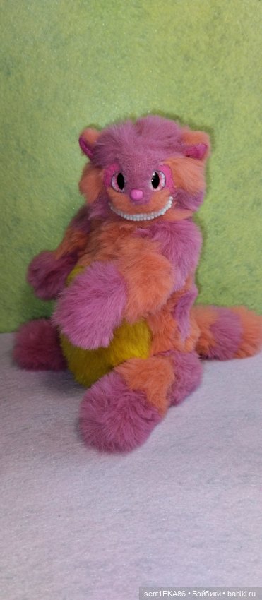 Чеширский кот 2.0 — Текстильные игрушки и примитивы: кофейные