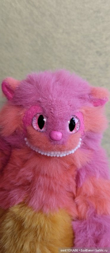 Чеширский кот 2.0 — Текстильные игрушки и примитивы: кофейные (фото 3)