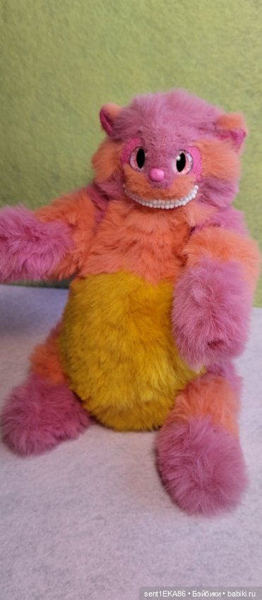 Чеширский кот 2.0 — Текстильные игрушки и примитивы: кофейные (фото 2)