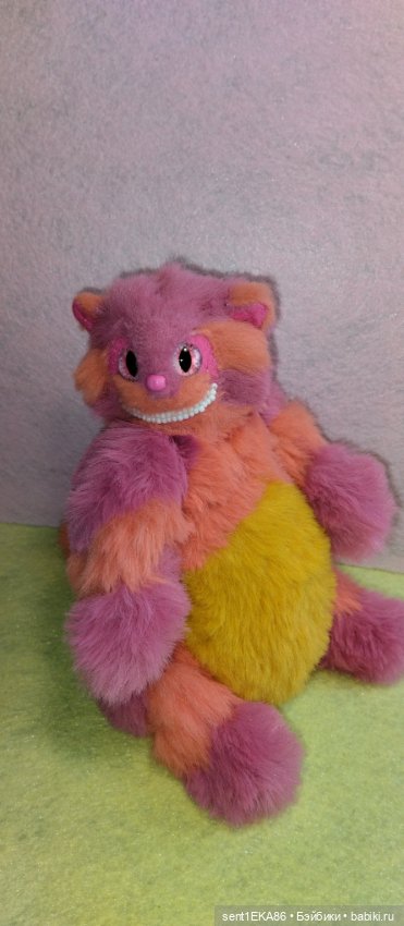 Чеширский кот 2.0 — Текстильные игрушки и примитивы: кофейные (фото 4)