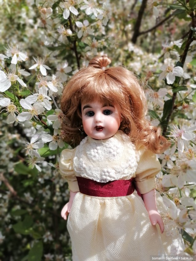 Этта и цветущая весна — Редкие антикварные куклы и реплики: воск