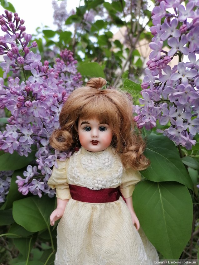Этта и цветущая весна — Редкие антикварные куклы и реплики: воск