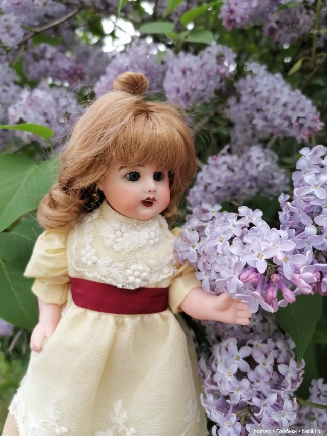 Этта и цветущая весна — Редкие антикварные куклы и реплики: воск