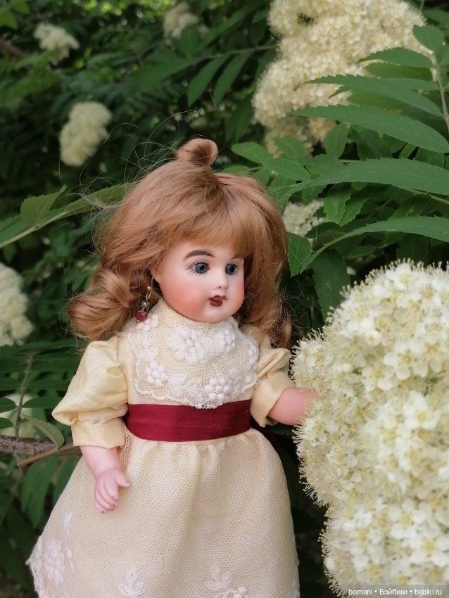 Этта и цветущая весна — Редкие антикварные куклы и реплики: воск