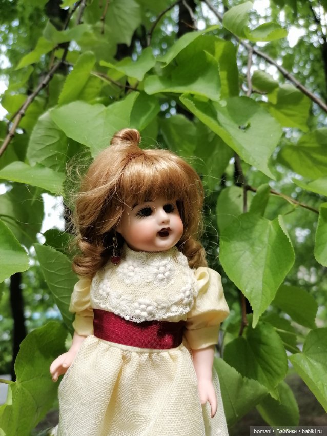 Этта и цветущая весна — Редкие антикварные куклы и реплики: воск (фото 3)