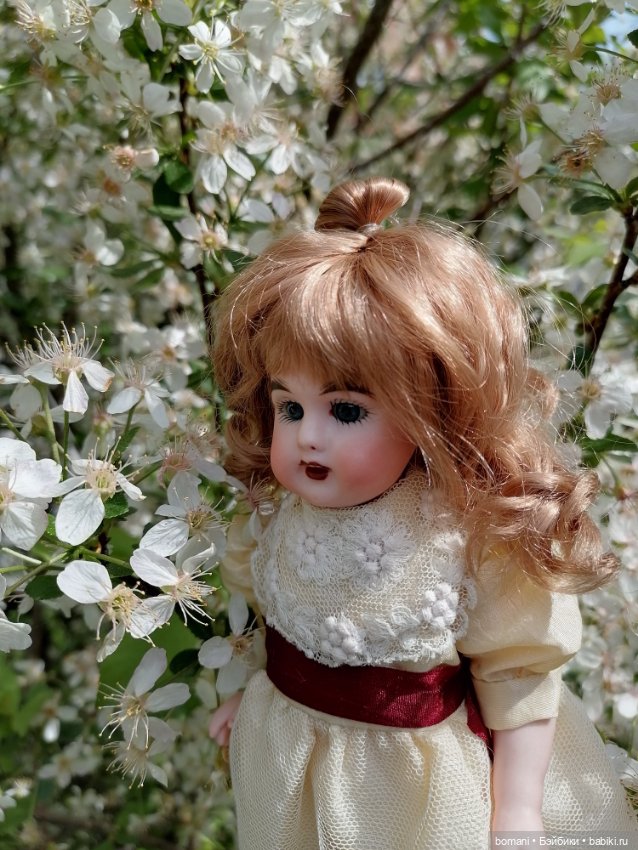 Этта и цветущая весна — Редкие антикварные куклы и реплики: воск