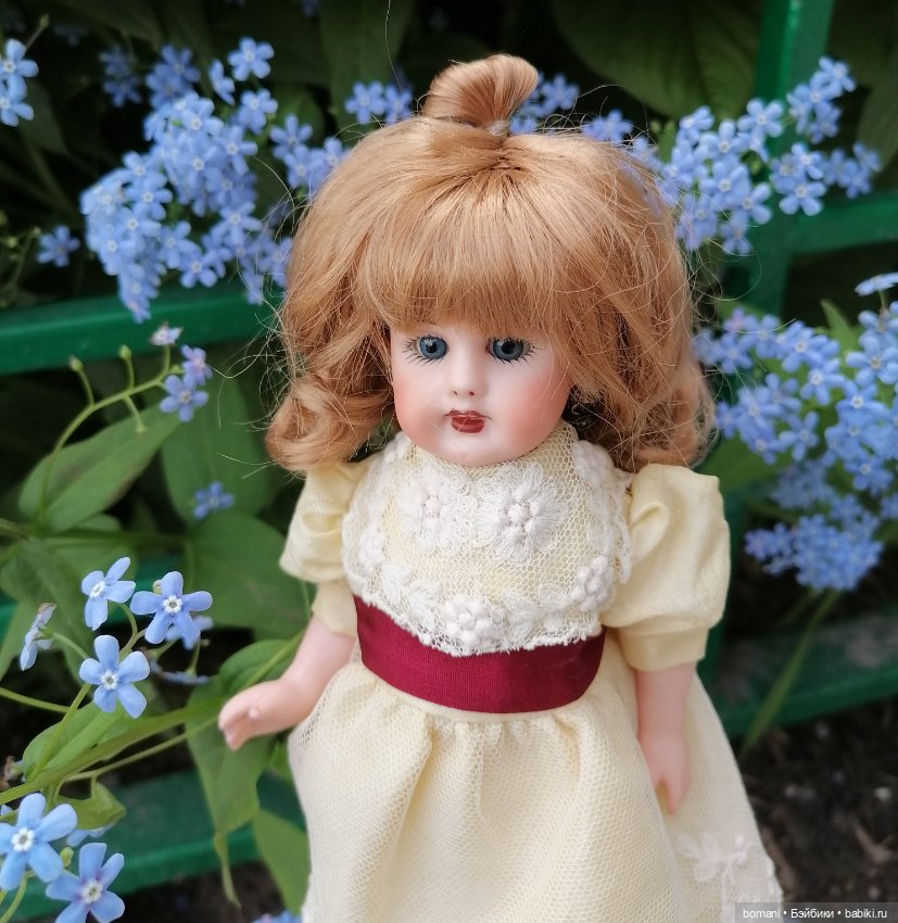 Этта и цветущая весна — Редкие антикварные куклы и реплики: воск