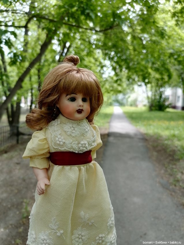 Этта и цветущая весна — Редкие антикварные куклы и реплики: воск (фото 5)