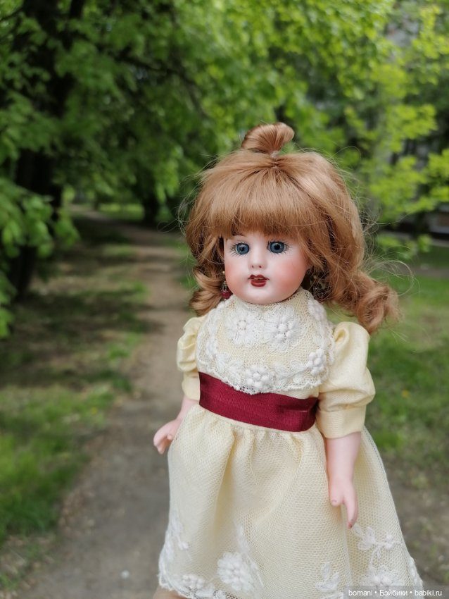 Этта и цветущая весна — Редкие антикварные куклы и реплики: воск (фото 2)
