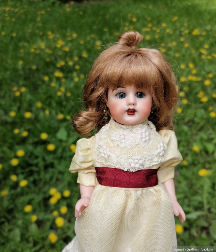 Этта и цветущая весна — Редкие антикварные куклы и реплики: воск (фото 6)