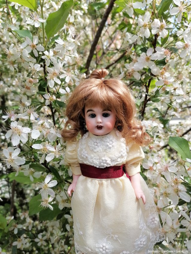 Этта и цветущая весна — Редкие антикварные куклы и реплики: воск